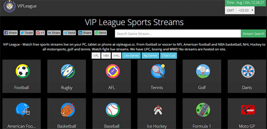 Sites de streaming sportifs